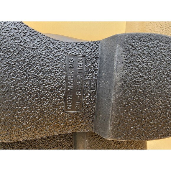 VTG Field & Stream Black Leather Insulated Boots Zip Side Almond Toe Men Sz 10EE - Picture 11 of 11